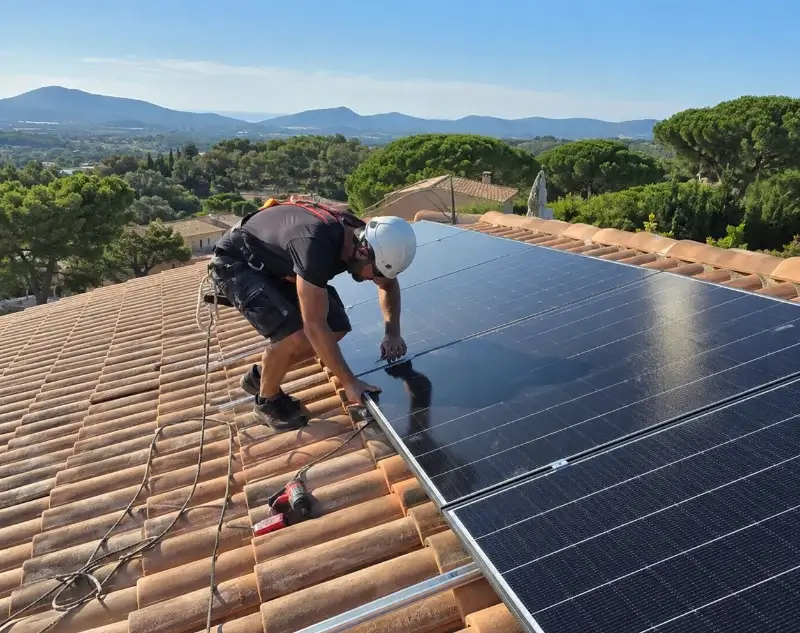 Installateur panneaux solaires Montner — pose photovoltaïque sur toiture