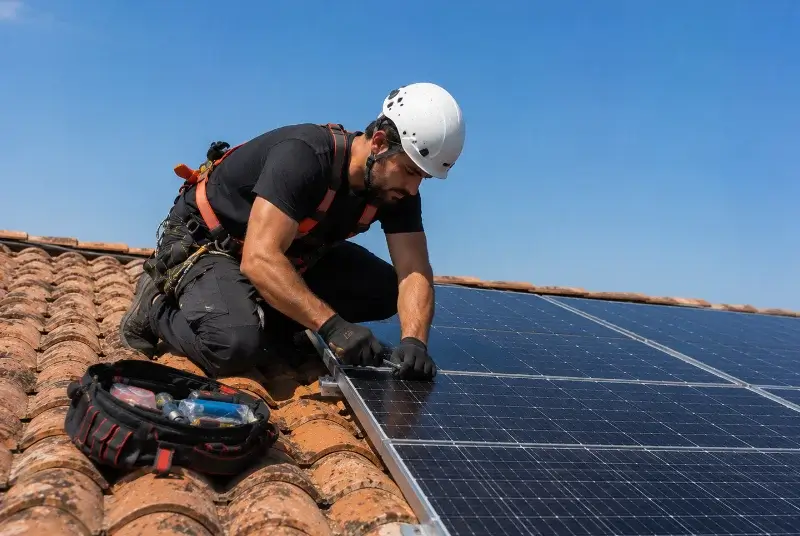 Maintenance et monitoring de panneaux solaires à Montner