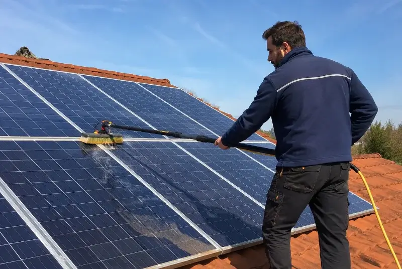 Nettoyage et entretien de panneaux solaires à Montner
