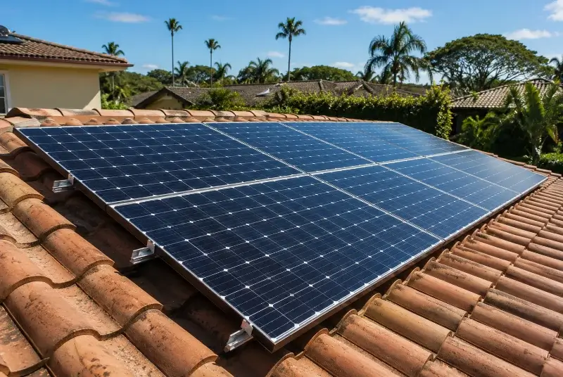 Installation de panneaux solaires à Montner